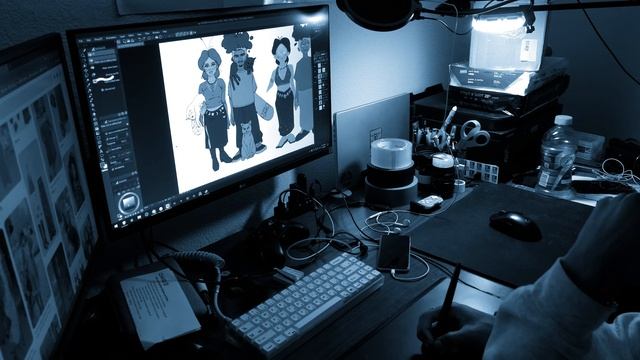 Switching from iPad back to the Wacom Intuos Pro - ᴀʀᴛɪsᴛ ᴠʟᴏɢ 012 смотреть онлайн