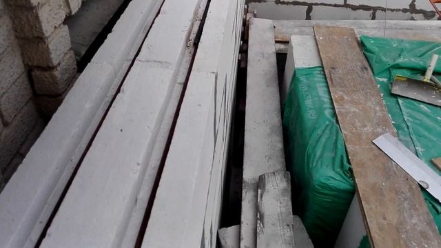 Правильное армирование оконных проёмов при кладке газоблока.