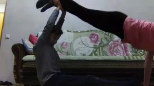 Йога челлендж с моей сестрой