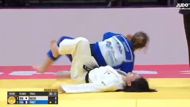 #judo СБОРНАЯ ЯПОНИЯ ?? - ЧЕМПИОНЫ МИРА 2023 ???Саки Ниизое ?? берет реванш по шидо у Пинот ?? смотреть онлайн