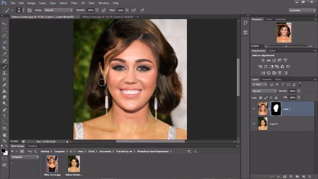 Photoshop CS6: Head Replacement смотреть онлайн