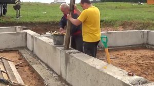 Монтаж блоков ФБС (Минская обл.)