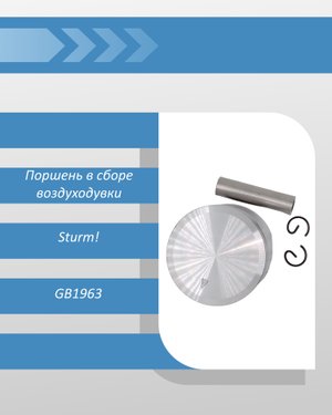 Поршень в сборе воздуходувки Sturm GB1963