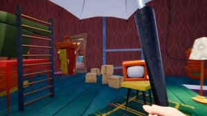 Прохождение "Привет Сосед" (Hello Neighbor): Акт 3 (красный ключ)