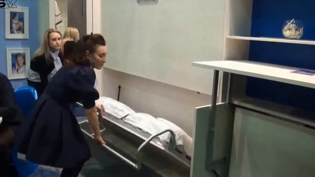 Откидная двухъярусная кровать-трансформер – модель ХИП-ХОП