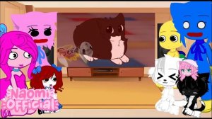 Poppy Playtime w/ Maxwell Cat React To Maxwell Cat But in Poppy Playtime II Gacha Club II My AU