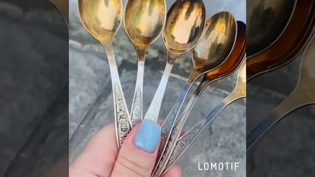 Ложки времен СССР МЕЛЬХИОР смотреть онлайн