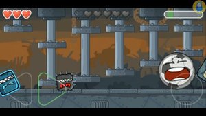 Red Ball 4 - Alien Box, Boom Box Vs Boss Football, All Bosses in Red Ball 4