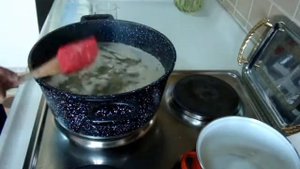 Туркменское блюдо " Буламаклы Маш". Маш без мяса с рисом и обжаренной мукой???