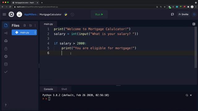 Lecture 7 - Conditional Execution  IF ELSE