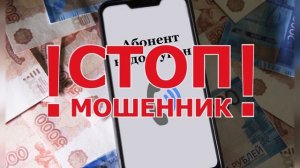 "Стоп мошенник" -  Работа