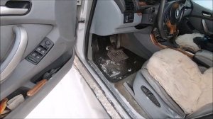 Запуск Бмв Х5 4.4 на морозе -23 с аккумом 75 ач и масле Газпромнефть