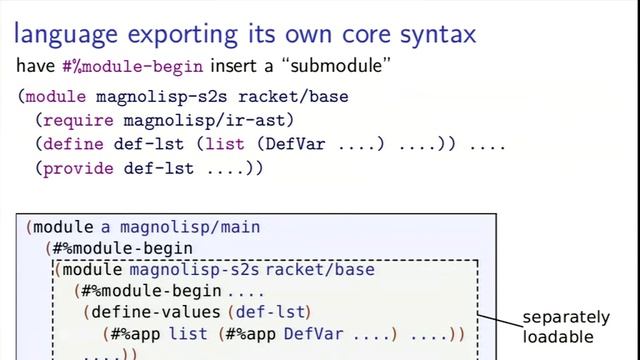 Source to Source Compilation via Submodules смотреть онлайн