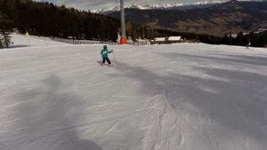 Катание на лыжах, Альпы, Австрия.