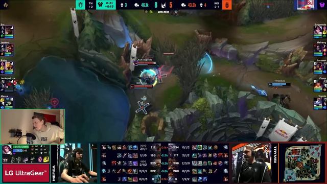 СУПЕР КАЧЕСТВЕННАЯ ИГРА LEC | TH VS KOI | LEC WINTER 2023