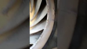 Снятие крыльчатки большого вентилятора 2