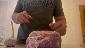 ДИЕТИЧЕСКАЯ БУЖЕНИНА ИЗ КАРБОНАТА за 5 МИНУТ - (Обед Геймера)