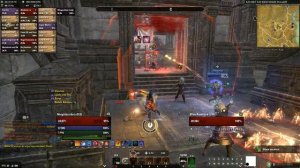 Elder Scrolls Online Рейд Shadow`s League 10.01.2018 (Часть 2), игра на хиле