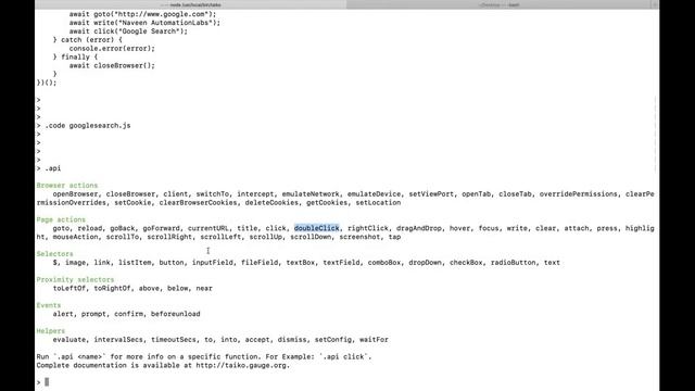 Taiko - NodeJS based Automation Tool - Part 1 || Installation & first script