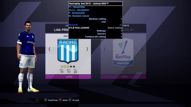 DESCARGAR EQUIPACION COMPLETA DEL RACING ( ARGENTINA) 2023 - 2024 - PES 2013 PC смотреть онлайн