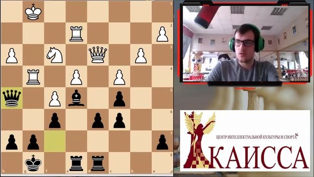 Марафон "Шахматы для каждого". Анализ шахматных партий. Лионель Кизерицкий смотреть онлайн