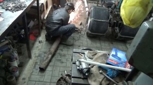 Установка зимней приставки на мотокультиватор "Крот "