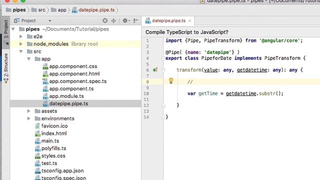 Angularjs 5 creating custom pipe смотреть онлайн