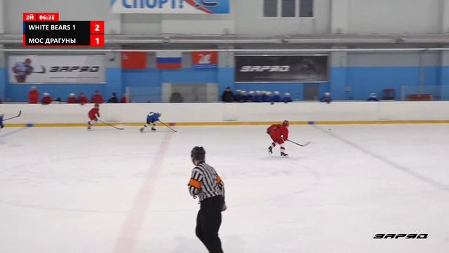 White Bears 1 - Московские Драгуны | СК "Салют" смотреть онлайн