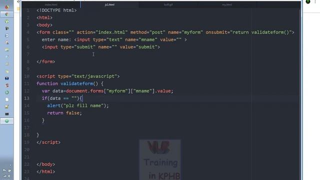 Form Validations In JavaScript Training Videos In Telugu 67 I JavaScript Tutorials I Classes