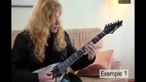 Дейв Мастейн.Гитарные уроки:Holy Wars