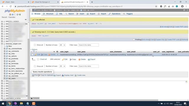 WordPress tutorial: How to recover / change WordPress password via phpMyAdmin | cPanel | 2022 смотреть онлайн