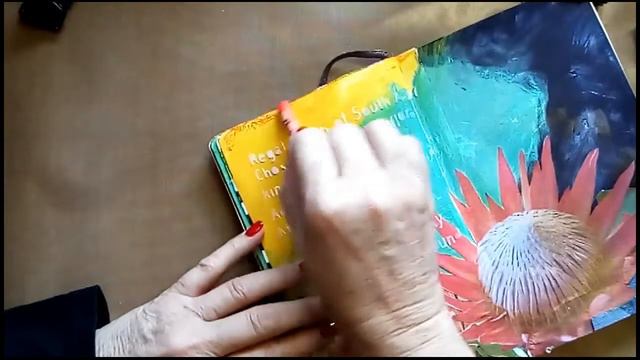 Art Journal Junkie 48 King Protea смотреть онлайн