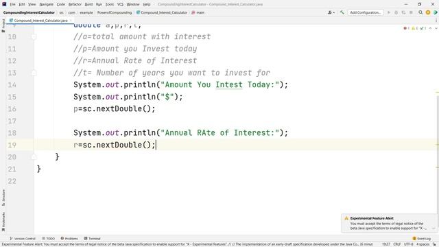 write a program to calculate the compound interest in java /Compound Interest Calculation Using Jav смотреть онлайн