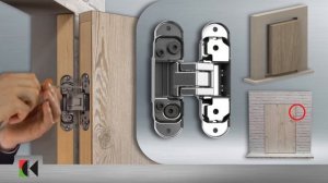 Скрытая петля KRONA KOBLENZ ATOMIKA K8000.