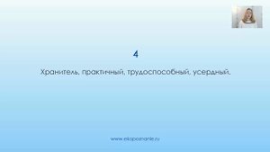 Нумерология число рождения 4