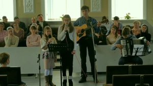 Всё в этом мире Богу славу 20.02.2022гЦерковь ЕХБ Пос.Высокий Игра на аккордеоне Христианские песни