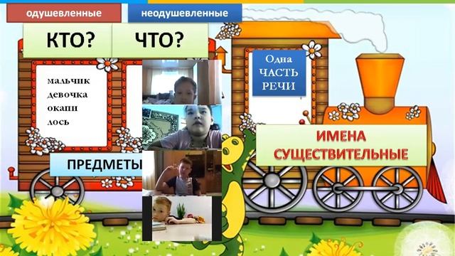 Урок русского языка "Имя существительное" смотреть онлайн