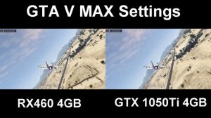 RX 460 VS GTX 1050Ti сравнителен тест