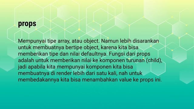 Tutorial Vue - Property - Bahasa Indonesia