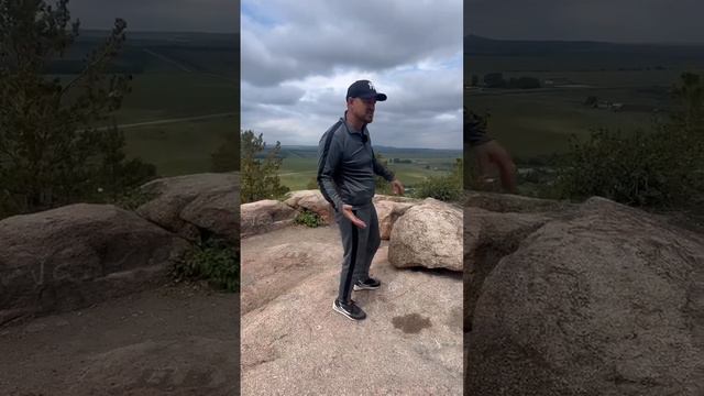 Алексей Петрухин в селе Балкашино на «Могильной сопке»/Казахстан/08.06.23