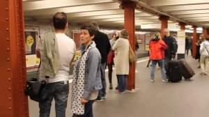 U-Bahn Metro in Berlin, Germany Метро Берлин