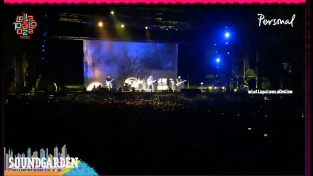 Lollapalooza argentina 2014 - Soundgarden spoonman смотреть онлайн