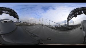 Большой Вантовый мост на 360 градусов.