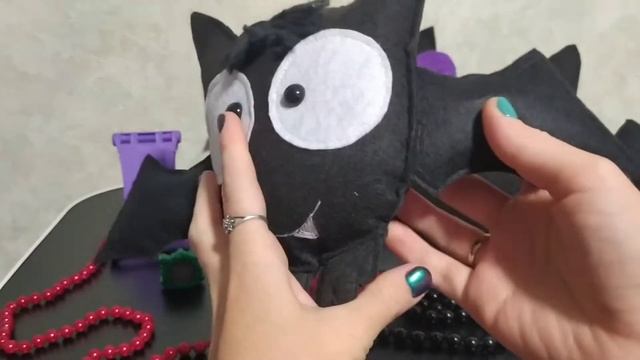 мягкие игрушки из фетра. Летучая мышь из фетра смотреть онлайн