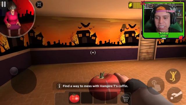 A PROFESSORA VIROU VAMPIRA NO HALLOWEEN!! (Scary Teacher 3D) смотреть онлайн