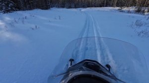 Снегоход SM-002 SWT 760 - первый опыт на снегоходе. Вторая попытка взять гору с пухляком, р. понжа