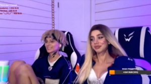 Аллен и Лия на стриме🥺💔