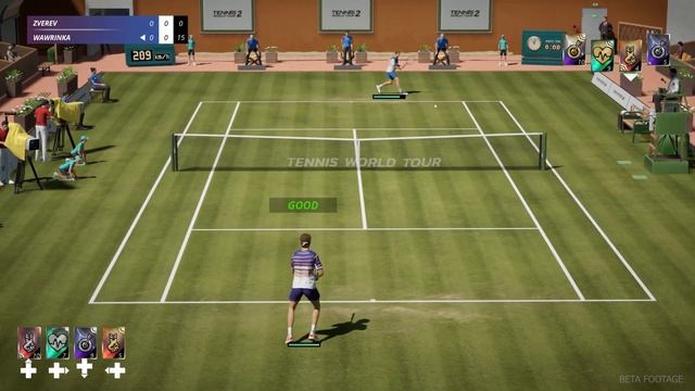 Tennis World Tour 2 Gameplay First Look смотреть онлайн