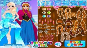 Игра-одевалка "Холодное сердце"