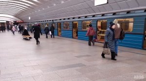 [Ретро-метро]: Состав Еж3/Ем-508Т на "Сходненской"